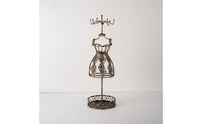 Dress Form Jewelry Display Tabletop Jewelry Display Rack Antique-Style for Boutique