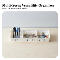 interlocking Divider Box Adjustable Dividers Drawer Organizer Space-Saving for Adults