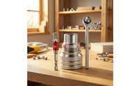 Chrome-Finished Versatile Socket Tool | Knurled, Ratchet Wrench with versatile Socket, for Home Repairs