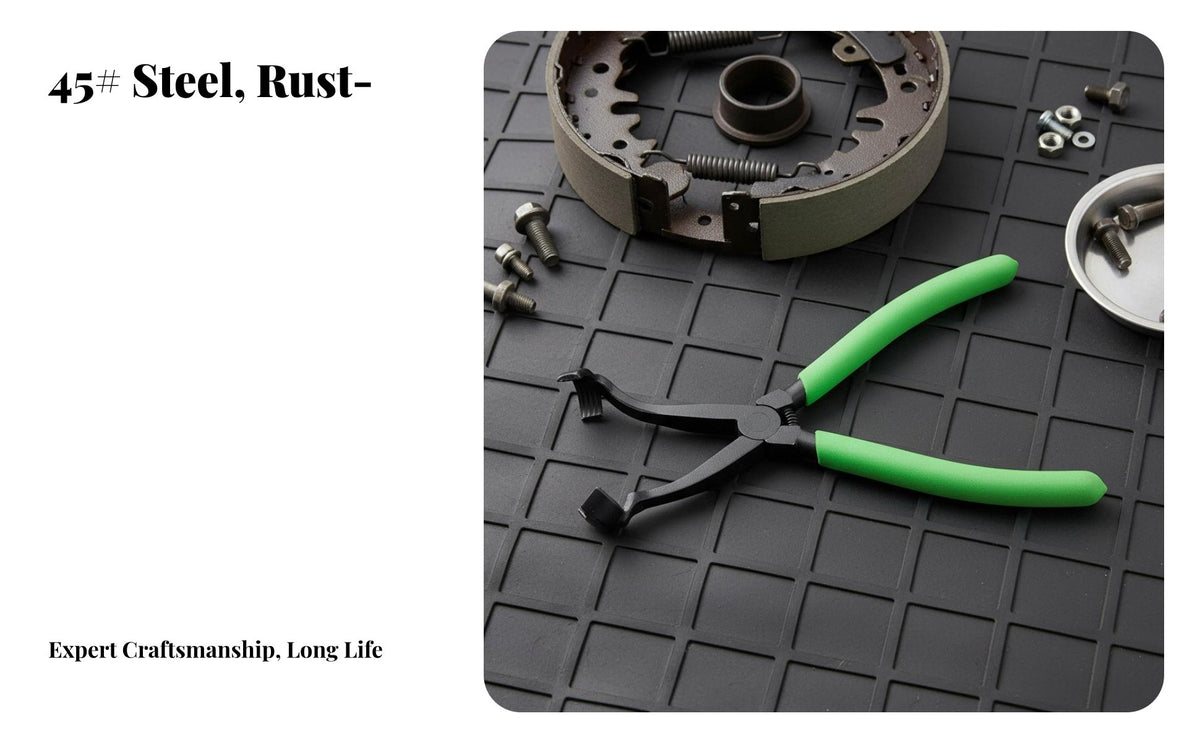 Drum Brake Spring Pliers High-Strength Steel Drum Brake Spring Tool for Mechanics, DIY Enthusiasts, Auto Repair Shop, Garage