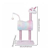 Cat Climbing Structure Space-Saving Small Cat Climbing Climber Hanging Toy Ball Pet Accessory for Kittens