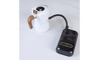 Stovetop Coffee Pot with Electric Air Pump Compact Pneumatic Hexagonal Coffee Maker for Countertop, Home