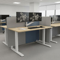 Compact Design Motorized Sit Stand Desk Ergonomic Electric Standing Desk Memory Presets Small Electric Lift Table