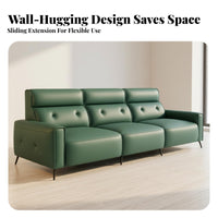 3-Seater Electric Recliner Minimalist Design Sofa Power Reclining Living Room Furniture for Pet Owners, Apartment Dwellers, Lounge Area, Home