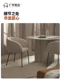 北欧椅子家用餐桌轻奢餐椅铁艺靠背凳子现代简约书桌椅网红休闲椅