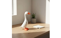 Compact Goose Statue
