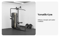 Lat Pulldown and Low Row Machine Commercial Grade Lat Pulldown Machine Combined Function Strength Training Equipment for Fitness Studio, Home Gym