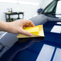Fuzz Cloth Ceramic Coating Cloth for Even Application, 10cm X 10cm Low-Absorbency Fabric, Wave-Resistant Finish for Automotive Detailing