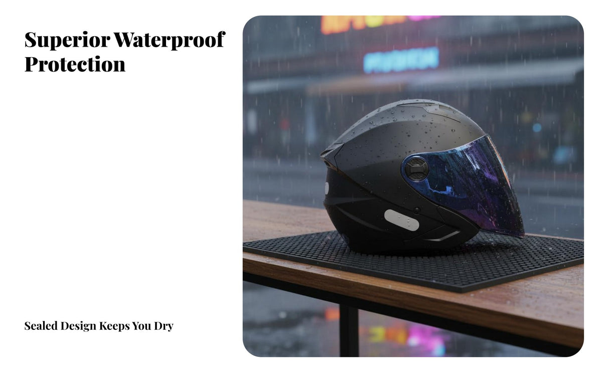 Removable Washable Lining Electric Bike Helmet with Sun Visor Quick Release Buckle Double Visor Half Helmet Lightweight ABS Shell Breathable Air Vents for Delivery Riders, Commuters, City Commuting