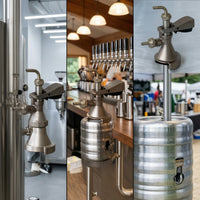 High Performance Beer Splitter Heavy Duty Beer Dispensing Splitter Space Saving for Bar