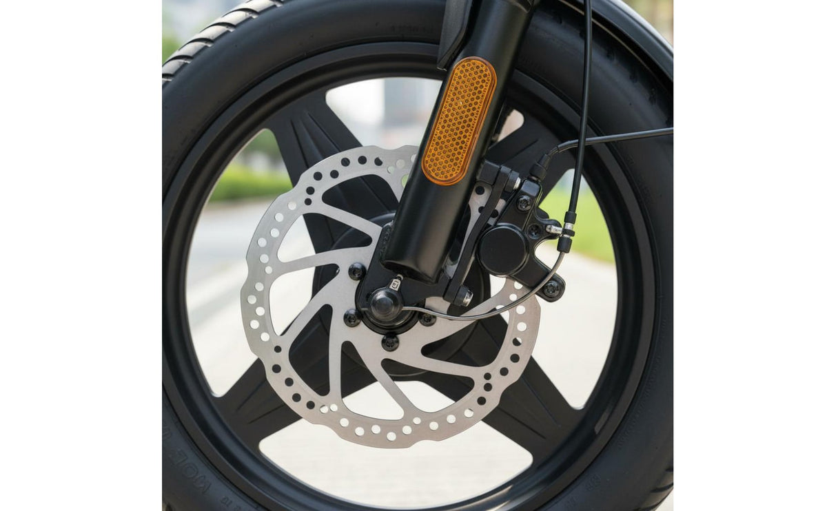 Folding Electric Bike Powered Foldable Powered Bike New Official Standard Compliant Space-Saving Electric Cycle for Commuters, City Commuting