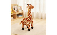 Giraffe Stuffed Toy Cuddly Giraffe Stuffed Toy Soft Standing for Children, Playroom, Nursery