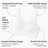 Sports Bras Women High Impact with Wide Straps for Workout, Elastic Bandeau Style with Racerback Design for Seamless Nylon Construction