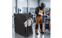 Fitted Metalworking Cart Cover Heavy-Duty Metalworking Cart Cover with Carry Handle Long-Lasting Easy to Clean for Workshop
