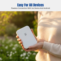 Photo Printer, Portable Bluetooth Mini, Pocket Color Printer