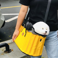4 Pieces Pet Sling Carrier Portable Feline Carrier Bag Car Seat Friendly