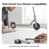 2 Pieces Foldable Foot Pegs Sturdy and Long-Lasting Electric Scooter Footrest Universal Bike Footrest Easy Install Vehicle Parts