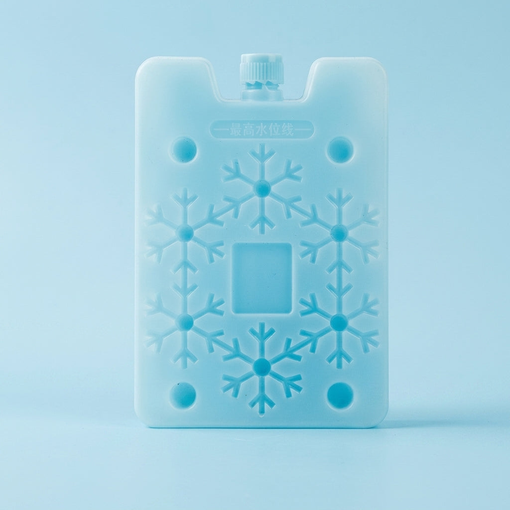Lunch Box Ice Pack for Cool Box and Lunch Bags, Reusable Freezer Blocks with Textured PE Material, Single Sealed Unit, Long-Lasting Ice Blocks