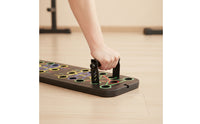 Compact Folding Push-up Board Non-Slip Push-up Board with Detachable Handles Stable Home Gym Equipment Secure for Fitness Enthusiasts