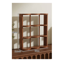 9-Slot Cup Rack Wooden Desktop Mug Organizer Sturdy for Desk