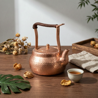 Teapot with Wrapped Handle Braided Tea Pot 800ml for Collectors