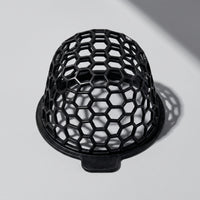 6 Pieces Plastic Billiard Table Pocket with Mounting Base Easy to Install Billiard Net Basket Practical Pool Table Net Basket Lightweight for Children