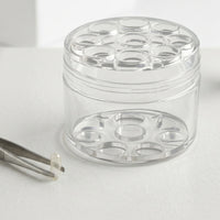 Clear Flower Arranging Holder Transparent Flower Arrangement Holder Reusable Cylindrical for Florists, Diy Crafters, Vases, Home Decor
