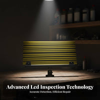 Car Damage Detection Light High-Brightness Luminous Diodes Car Damage Detection Lamp Angle Adjustable Paintless Repair Light Board for DIY Enthusiasts