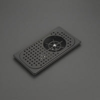 Built-in Cup Washer Automatic Recessed Cup Rinser Compact for Baristas, Espresso Stations, Coffee Shops, Kitchen Sinks