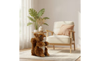 Stuffed Squirrel Fuzzy Stuffed Squirrel Huggable for Playroom, Shelf