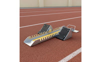 Track Starting Block with Scale Thickened Build Adjustable Sprint Block Construction Sports Equipment for Sprinters, Competition, Training