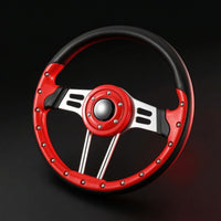 Golf Cart Steering Wheel Ergonomic Utility Vehicle Replacement Steering Wheel Textured for Enthusiasts