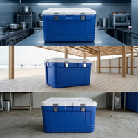 Commercial Insulated Cooler Box for Food Delivery, Camping, and Outdoor Events - 56-170L