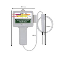 2 in 1 pH and Chlorine Tester Multiparameter Chlorine and pH Meter Dual Scale Pool Tester Handheld for Spa, Hot Tub
