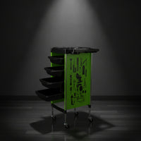Salon Tool Trolley Cart Multi Layer Hairdressing Trolley Cart with Wheels for Hair Salons