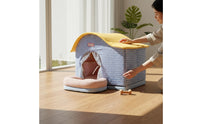 Air-Conditioned Pet House No Electricity Needed Cooling Pet House Portable for Cats, Hot Weather