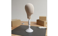 Mannequin Head Stand Detachable Hat Display Head Stable Base for Shop Owners, Salon