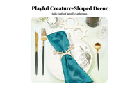 Wooden Napkin Holder DIY Easter Napkin Holder Rustic Table Decor for Party Hosts, Event Planners, Holiday Parties, Home Decoration