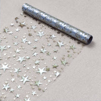 Shimmering Star Mesh Runner Lightweight Transparent Mesh Table Runner Decorative