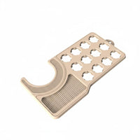 Silicone Coffee Machine Mat Easy to Tidy Pod Coffee Machine Mat Heat Resistant Countertop Organizer
