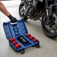 14 Pieces Heavy Duty Motorcycle Oil Seal Install Kit Long-Lasting Material Motorcycle Seal Driver Set Easy to Use Bearing Race Driver Universal Fit for Garage