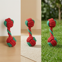 Colorful Cotton Rope Dog Chew Toy Set for Interactive Tug, Teething and Boredom Relief