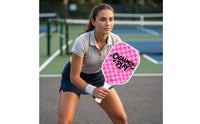 Lightweight Pickleball Paddle with Wrapped Grip Long-Lasting Paddle with Non Slip Grip Ergonomic Pickleball Overgrip Soft for Beginners, Families, Outdoor Games, Weekend Recreation