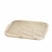 Easy to Clean Cat Litter Trapping Mat Large Grille Double Layer Litter Mat
