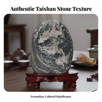 prepared to Display Natural stsingle piece Stand Detailed Design House Decoration Weather-Resistant Stsingle Sculpture for Feng Shui Believers, Religious Individuals, Living Room, Home, Entryway, Patio
