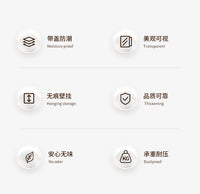 卫生间小壁柜浴室置物架墙上厕所洗漱台马桶上方洗手间壁挂收纳柜 【升级双层白色装】带抽屉+6挂钩