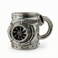turboscharger Mug Novelty blower Mug Molded Cup for Car Enthusiasts, Mechanics, Office