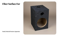 Passive Design Empty Speaker Cabinet DIY accessible Subwoofer Box personalizedizable Finish Audio apparatus long-lasting for vehicles Owners, DIYers, Audiophiles, Vehicle, Automobile
