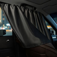 Protection Car Side Window Curtain Keep Cool Car Window Curtain with Suction Cup Lightweight Light and Thin for Drivers, Road Trips