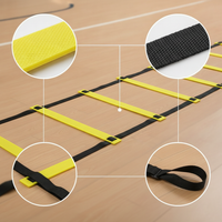 Agility Ladder for Speed & Agility Training, Adjustable Flat Rungs, Includes Carry Bag